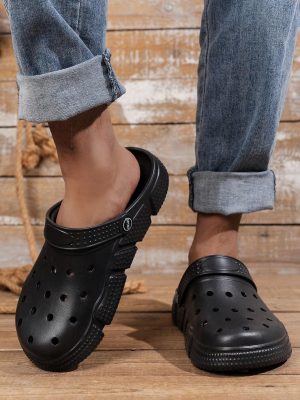 Men’s New Summer Trendy Outdoor Slippers, Personalized Dual-Purpose Sandals, Beach Clogs