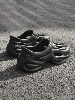 Men’s Summer Breathable Hollow Out Sandals, Popular Fashion Style, Comfortable And Convenient To Wear