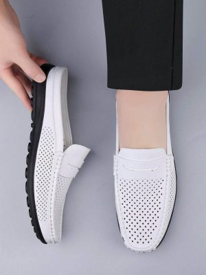 Spring/Summer New Arrival Men’s Penny Loafer Shoes Breathable Casual Slip-On Shoe Fashion All-Match