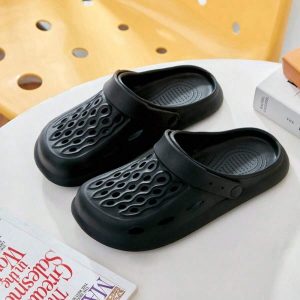 Bird Nest Shoes/Slippers Summer Couple Garden Hole Shoes Breathable Drifting Anti-Slip Sandals