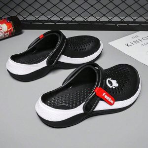 Men’s Summer Casual Hollow Out Anti-Slip Quick Dry Beach Sandals Couple Garden Shoes