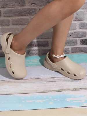 Women’s Fashionable, Cozy And Breathable Eva Sandals With Hollow Out Design